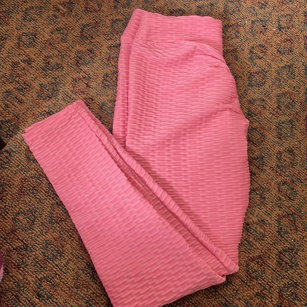 Pink TikTok leggings